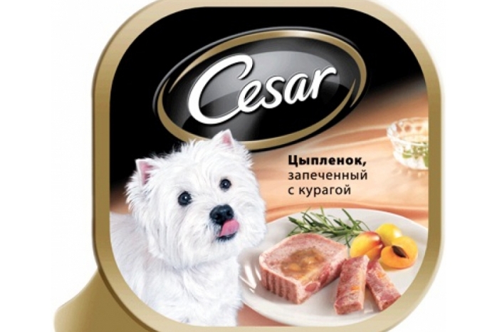 Корм для собак Cesar.